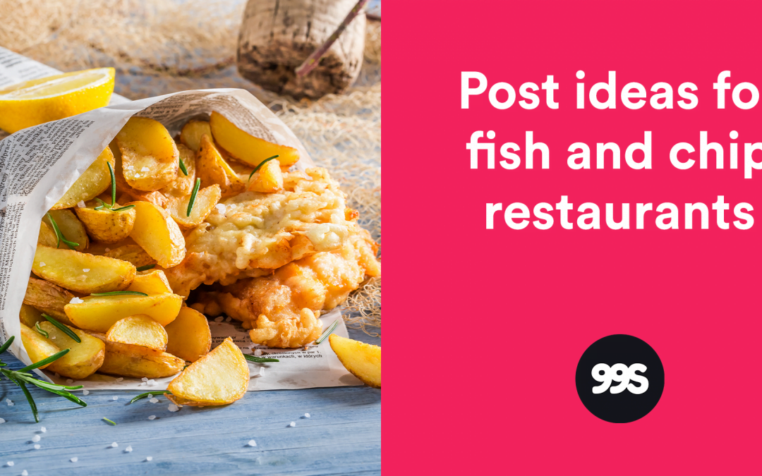 Social media post ideas for fish and chip shops