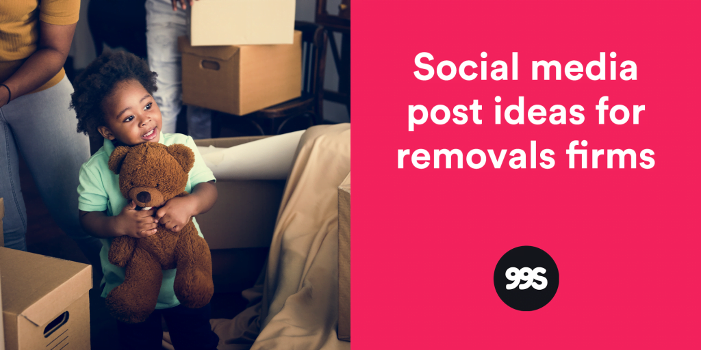 Social media post ideas for removal companies